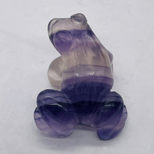 Load image into Gallery viewer, Frog Fluorite Glass Frog Figurine