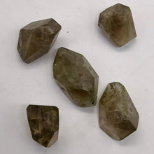 Load image into Gallery viewer, Rutilated Quartz Faceted Nugget Beads | 36x17 to 18x11mm| Clear, Green| 5 Beads|