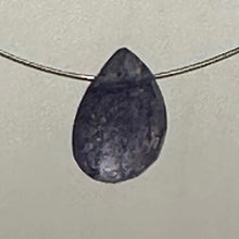 Load image into Gallery viewer, Natural Lavender Sapphire Faceted Briolette Bead | 1.19 cts | 8x6mm |