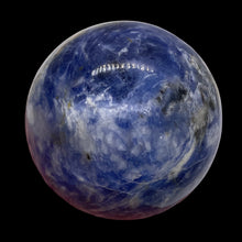Load image into Gallery viewer, Sodalite Sphere 300g (10.5oz) Display Specimen | 63mm (2.5") | Blue White | 1 |