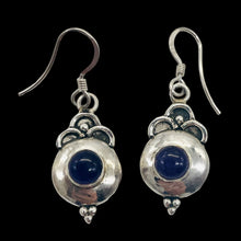 Load image into Gallery viewer, Amethyst Sterling Silver Drop/Dangle Earrings | 1 1/4" Long | Purple | 1 Pair |