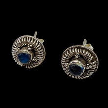 Load image into Gallery viewer, Labradorite in Sterling Silver Post Earrings | Blue Flash | 1 Pair |