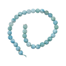 Load image into Gallery viewer, Sky-Blue Larimar Faceted Round Beads | 6mm | Blue | 34 Bead(s)