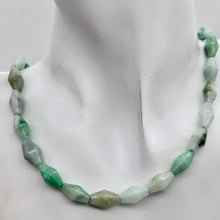 Load image into Gallery viewer, Beautiful Lantern Cut 14x7mm Jade Bead 8 inch Strand ( 14 Beads) 001343HS