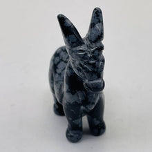 Load image into Gallery viewer, Hand-Carved Standing Donkey Burro | 1 Figurine | | 42x21x19mm | Black White