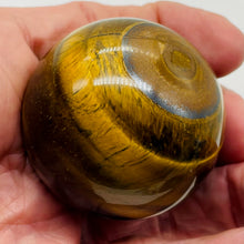 Load image into Gallery viewer, Tiger Eye Collectors 176g Sphere | 2" | Gold , Brown | 1 Display Specimen |