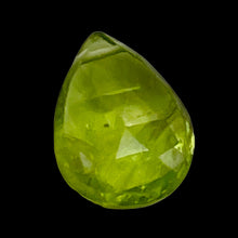 Load image into Gallery viewer, Faceted Peridot Briolette Bead | Green | 10x8x5mm | 3.1 ct |