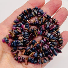 Load image into Gallery viewer, Ruby Sapphire 32" Strand Chip Beads | 11x8x5 to 7x5x4mm | Red | 200 Beads |