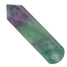 Load image into Gallery viewer, Soothing! Multi-Hued Fluorite 30g Massage Crystal | 60x15mm |