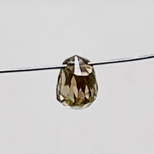 Load image into Gallery viewer, 0.22cts Natural Champagne Diamond Briolette Bead 6569XI