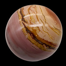 Load image into Gallery viewer, Mookaite Magic Sphere 593g (21oz) | 75mm (3") | Pink White | 1 Display Specimen|