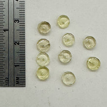 Load image into Gallery viewer, Citrine from Brazil Faceted Rondelle Beads | 6x2mm | Yellow | 10 Beads |