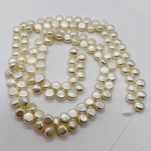 Load image into Gallery viewer, Divine top-Drilled Creamy White Pearl Strand 104762