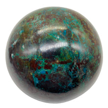 Load image into Gallery viewer, Chrysocolla 444g Sphere | 2 5/8" | Dark Green Blue | 1 Collector's Item |