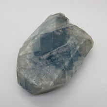 Load image into Gallery viewer, Celestine Cut Slab 256g Collectors Crystal Specimen | 3x2 1/4x1" | Blue White |