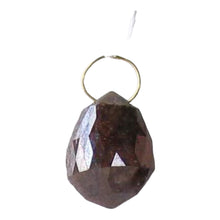 Load image into Gallery viewer, 3.88cts Black Cherry Red Diamond 18K Pendant 10092