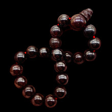 Load image into Gallery viewer, Carnelian 7" Strung Strand Round Beads | 8mm | Dark Orange | 21 Beads |