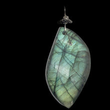 Load image into Gallery viewer, Labradorite 14K Gold Filled Drop Pendant | 2 1/4" Long | 510958G4 | Premiumbead
