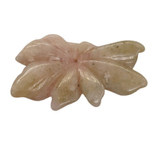 Load image into Gallery viewer, Pink Peruvian Opal Carved 27cts Flower Pendant Bead | 26x49x4mm | Pink White |