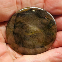 Load image into Gallery viewer, Northern Lights! Aurora Natural Labradorite Pendant Bead |45mm | 1 Bead |