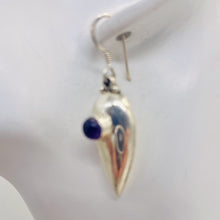 Load image into Gallery viewer, Semi-Precious Royal Natural Amethyst Sterling Silver Drop Earrings | 2" Long |