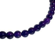Load image into Gallery viewer, 20 Natural 6mm Royal Amethyst Round Beads 10650