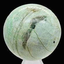 Load image into Gallery viewer, Lemon Chrysoprase Crystal 372g Sphere | 2 7/16" | Yellow | 1 Collector's Item |