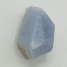 Load image into Gallery viewer, Chalcedony Druzy 17ct Designer Cut Pendant Bead | 22x13x9mm | Blue | 1 Bead |