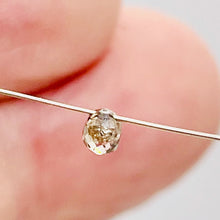 Load image into Gallery viewer, 0.20cts Natural Champagne Diamond Briolette Bead 6569XG