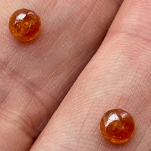 Load image into Gallery viewer, Amazing AAA Spessarite Garnet Faceted Roundel Bead 7468