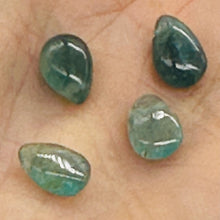 Load image into Gallery viewer, Grandidierite AAA Briolette Beads | 9x6x4 to 7x6x3mm | Aqua, Blue | 4 Beads |
