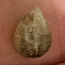 Load image into Gallery viewer, Sapphire 6ct Color Change Gemstone Briolette | 12x9x7mm | Green Yellow | 1 Bead