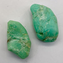Load image into Gallery viewer, Chrysoprase Natural Nuggets Pendant Beads | 31g | 37x13 to 40x14mm | Green | 2 |
