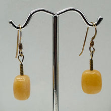 Load image into Gallery viewer, Peruvian Opal Dangling 14k Gold Filled Semi Precious Stone Earrings|1 1/2" Long|