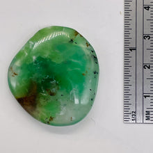 Load image into Gallery viewer, Chyrsoprase 53cts Art Cut Pendant Bead | 32x30x7mm | Green | 1 Pendant Bead |