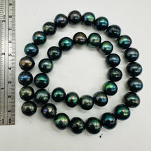 Load image into Gallery viewer, Fresh Water Pearls Large Round | 11mm | Blue | 38 per Strand