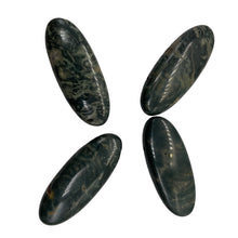 Load image into Gallery viewer, Ocean Jasper Speckled Green Gray Pendant Beads | 45x18x8mm | Green Grey | 4 |