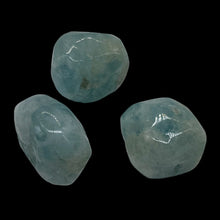 Load image into Gallery viewer, Aquamarine Smooth Nugget Bead Parcel | 20x16x13 - 17x16x13mm | Blue | 3 Beads |