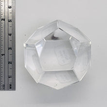 Load image into Gallery viewer, Rock Crystal Quartz 94g Dodecahedron | 37mm | Clear | 1 Figurine |