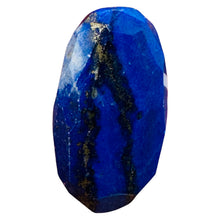 Load image into Gallery viewer, Blue Lapis Lazuli Designer Cut Pendant Bead 93ct 39x21x13mm Afghanistan