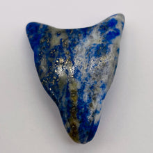 Load image into Gallery viewer, Sodalite Carving Wolf Head Pendant Bead | 40x30x10mm | Blue White | 1 Bead |
