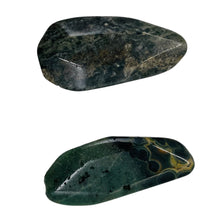 Load image into Gallery viewer, Ocean Jasper Old Stock Long Oval Beads| 45x22x6 to38x20x7mm|Green, Gray| 2 Beads