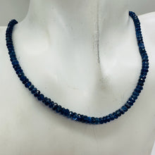 Load image into Gallery viewer, Blue Kyanite AA Gem Quality Briolette Beads 4x3mm 63ct Strand 145 Beads
