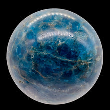 Load image into Gallery viewer, Apatite 323g Meditation Sphere | 2.32" | 58mm | Blue, White | 1 Display Specimen
