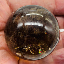 Load image into Gallery viewer, Smoky Quartz Sphere Display Specimen | 180g (6.4oz) | 53mm (2") | Smoky Clear |