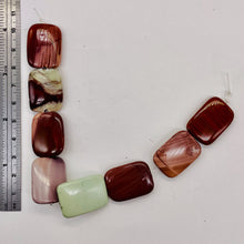 Load image into Gallery viewer, Exotic Imperial Jasper 25x18x5mm Bead 8 inch Strand 10272HS