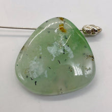 Load image into Gallery viewer, Rare Natural Chrysoprase Pendant Bead | Green | 48cts | 32x30x6mm |
