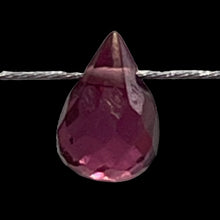 Load image into Gallery viewer, Merlot Zircon Gemstone .45 ct Briolette Bead | 5x3.1mm | Red | 1 Pendant Bead |
