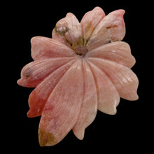 Load image into Gallery viewer, Peruvian Opal 131ct Carved Flower Pendant Bead| 97x60x5mm| Pink| 1 Pendant Bead|