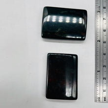 Load image into Gallery viewer, Mystery Red Devil Jasper Rectangle Pendant Bead 6653C